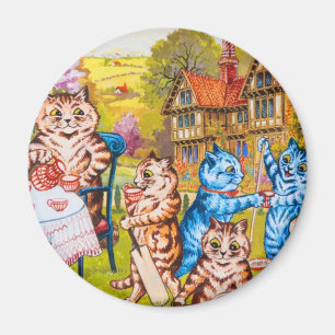 Cat Garden Party Magnet