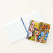 Cat Garden Party Notizblock (Innenseite)