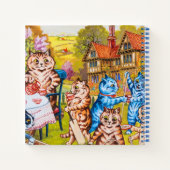 Cat Garden Party Notizblock (Rückseite)