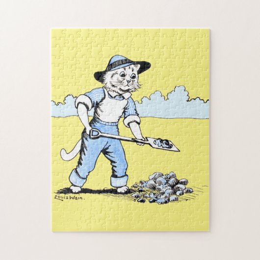 Cat Gardener, Louis Wain Puzzle (Vertikal)