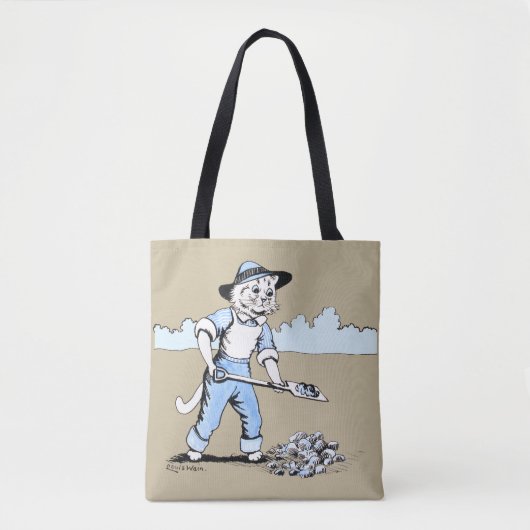 Cat Gardener, Louis Wain Tasche (Vorderseite)