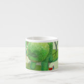 Cat Gardeners und Green Animal Bush Espressotasse (Vorderseite)