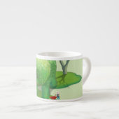 Cat Gardeners und Green Animal Bush Espressotasse (Vorderseite Rechts)