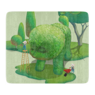 Cat Gardeners und Green Animal Bush Schneidebrett