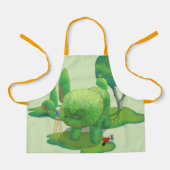 Cat Gardeners und Green Animal Bush Schürze (Vorderseite)