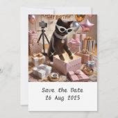 CAT-Geburtstagspartei Einladung (Vorderseite)