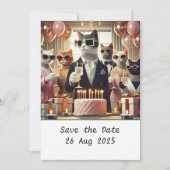 CAT-Geburtstagspartei Einladung (Vorderseite)