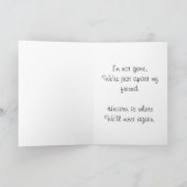 Cat-Gedenkkarte Karte (Innenseite)