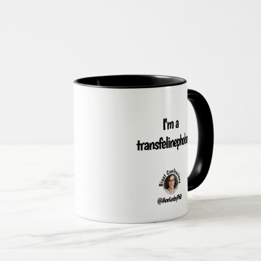 "Cat Gender Identity" 11oz Bigot Tasse (VorderseiteRechts)