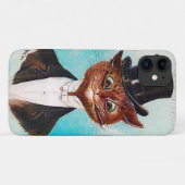 Cat Gentleman, Louis Wain Case-Mate iPhone Hülle (Rückseite (Horizontal))