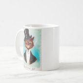Cat Gentleman, Louis Wain Kaffeetasse (Vorderseite Links)