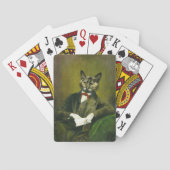 Cat Gentleman Spielkarten (Rückseite)