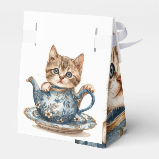 Cat-Geschenkboxen mit Lid Geschenkschachtel (Rückseite)