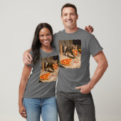 Cat gestohlen Pizza! T-Shirt (Unisex)
