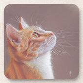 Cat getränkeuntersetzer (Vorderseite)