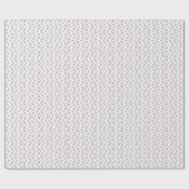 Cat Gift | Niedliches Katzenmuster Nahtloser Hinte Geschenkpapier (Flach)