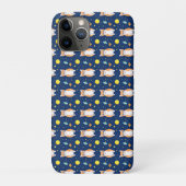 Cat Gift | Space Cat Pattern Graphic Case-Mate iPhone Hülle (Rückseite)