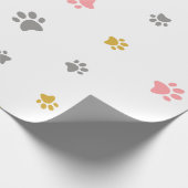 Cat gift wrapping paper geschenkpapier (Ecke)