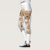 CAT GINGER KITTEN YOGA PANS LEGGINGS (Links)