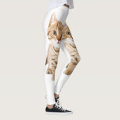 CAT GINGER KITTEN YOGA PANS LEGGINGS (Rechts)