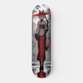 cat girl anime fan art skateboard (Vorderseite)