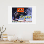 Cat Girl (xl) Poster (Küche)