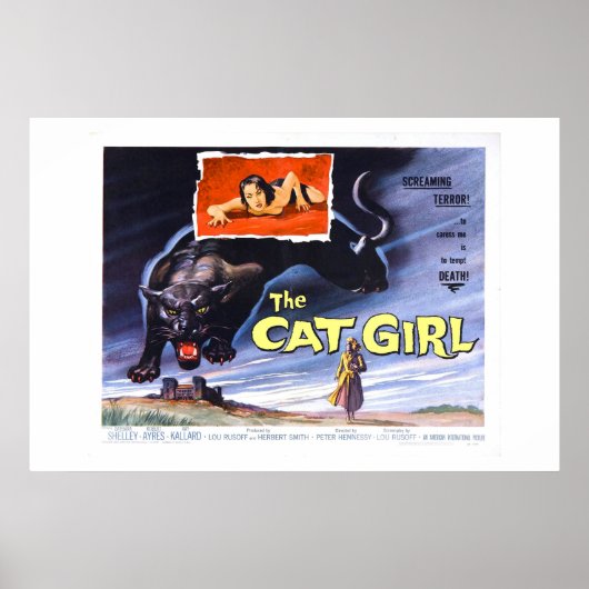 Cat Girl (xl) Poster (Vorne)