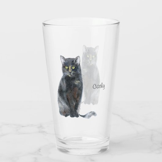 Cat Glass Glas (Rückseite)
