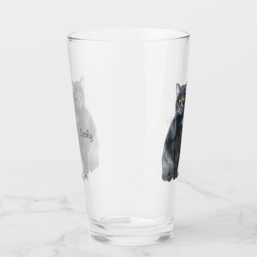 Cat Glass Glas (Links)