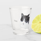 Cat Glass Schnapsglas (Vorderseite)
