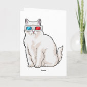 Cat Glasses Karte (Rückseite)