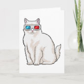 Cat Glasses Karte (Vorderseite)