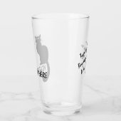 Cat Glasses Personalisiert Cat Lover Brillen Glas (Links)