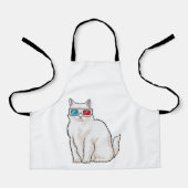 Cat Glasses Schürze (Vorderseite)