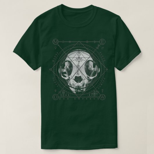 Cat God Emperor T-Shirt (Design vorne)