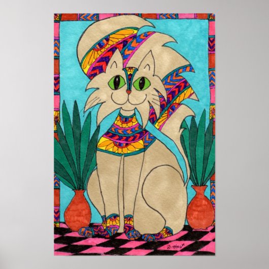 Cat Goddess Poster (Vorne)