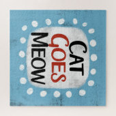 Cat Goes Meow Jigsaw Puzzle (Horizontal)