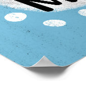 Cat Goes Meow Poster Wall Art (Ecke)