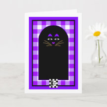 Cat Got Ihre Zunge?! Grußkarte