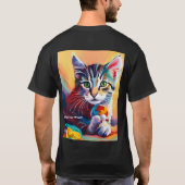 Cat Got Yer Wool? T-Shirt (Rückseite)