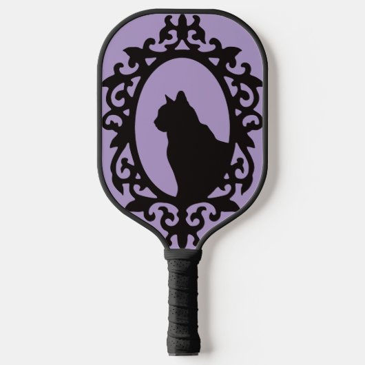 Cat Gothic Pickleball Schläger (Vorderseite)