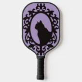 Cat Gothic Pickleball Schläger (Rückseite)