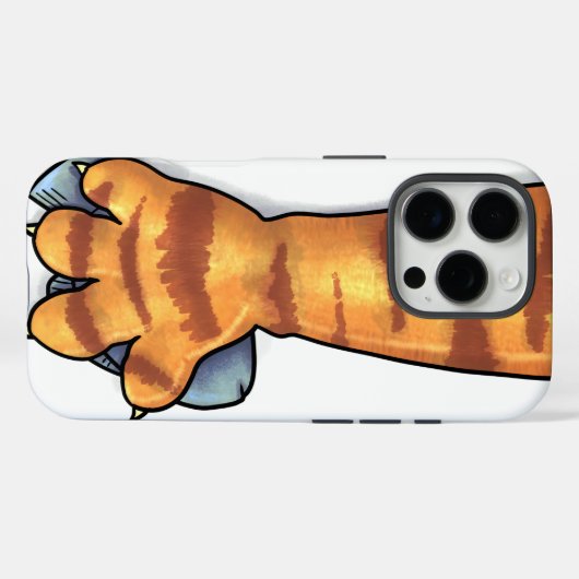 Cat Grab Case-Mate iPhone Hülle (Rückseite (Horizontal))