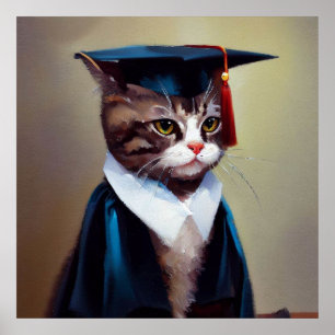 Cat Graduate Poster