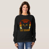 Cat Grandpa Sweatshirt (Vorne ganz)