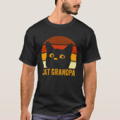 Cat Grandpa T-Shirt (Vorderseite)