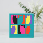 Cat Graphics von Miriam Kilmer, risingdove.com (Stehend Vorderseite)