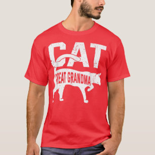 Cat Great Oma Kitten Pet Owner Meow Mother's D T-Shirt