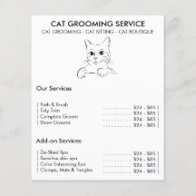 Cat Grooming Service modern