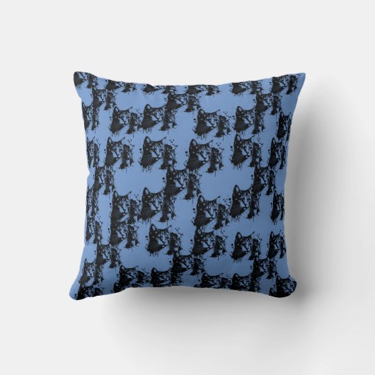 "Cat Group" Kissen (Rückseite)